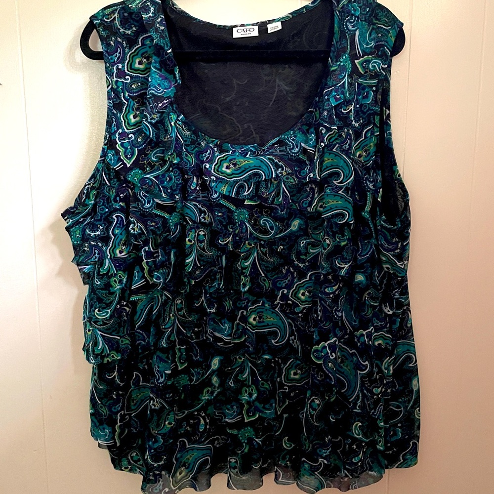 Cato Fashions Tank Top Blouse